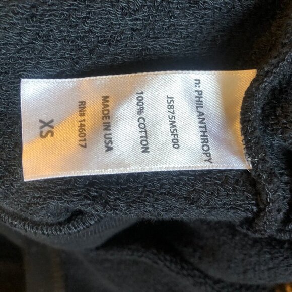 New n:PHILANTHROPY Opal Sleeveless Black Knit Drawstring Jumpsuit XS - Picture 9 of 9